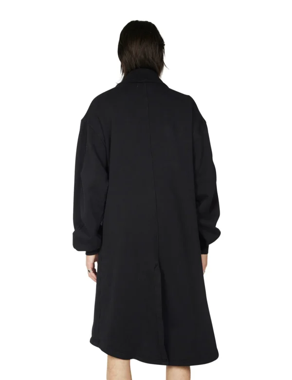 Best LES TIEN Heavyweight Fleece Oversized Parka Jet Black