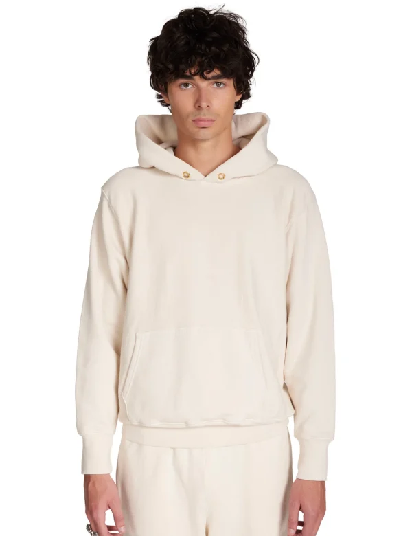 Sale LES TIEN Heavyweight Hoodie Ivory