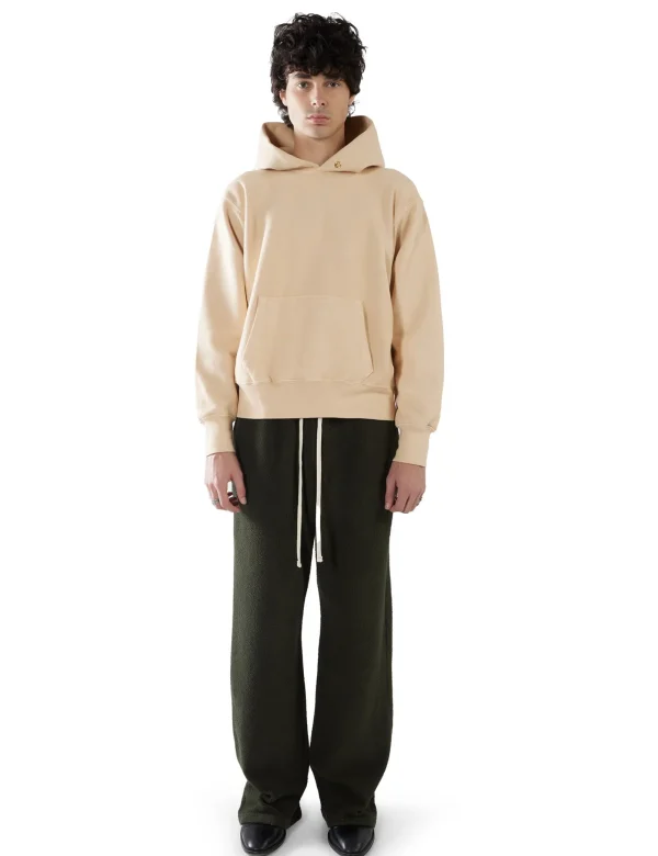 Fashion LES TIEN Heavyweight Hoodie Cream
