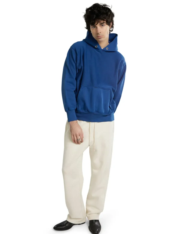 Hot LES TIEN Heavyweight Hoodie Washed Blue 42