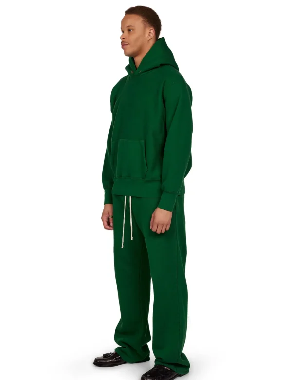 Sale LES TIEN Heavyweight Hoodie Washed Verde