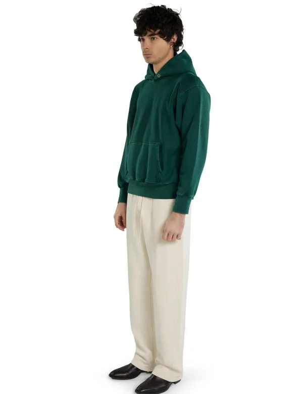 Online LES TIEN Heavyweight Hoodie Washed Emerald