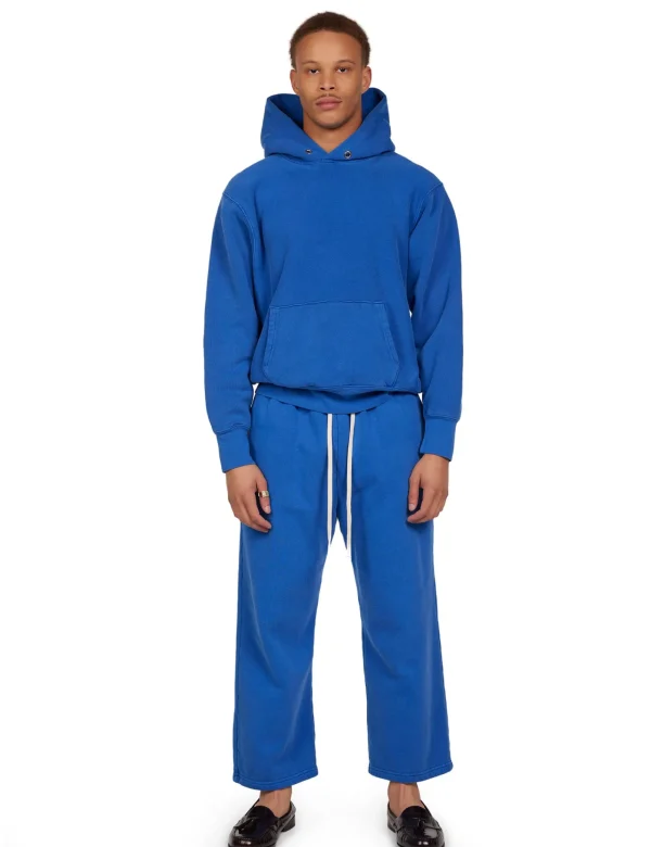 New LES TIEN Heavyweight Hoodie Washed Capri