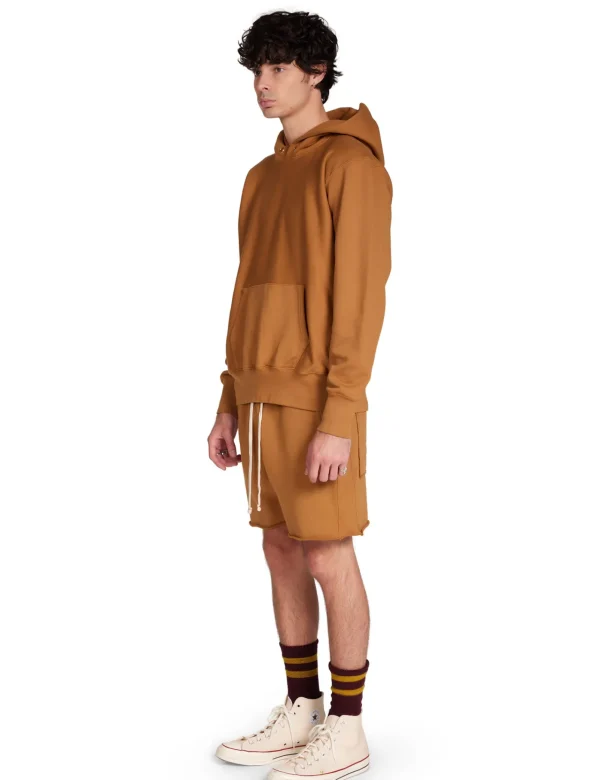 Clearance LES TIEN Heavyweight Hoodie Sahara
