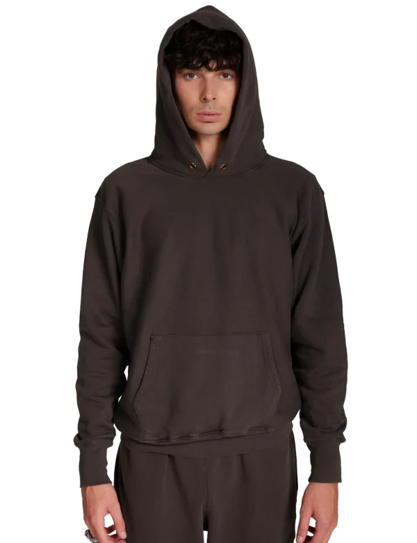 Outlet LES TIEN Heavyweight Hoodie Vintage Black