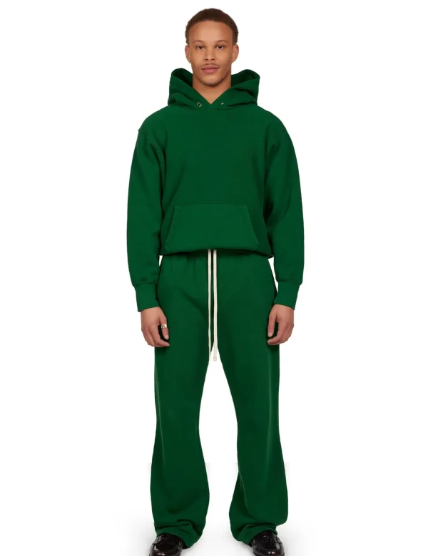 Sale LES TIEN Heavyweight Hoodie Washed Verde