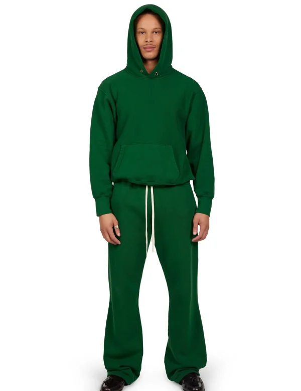 Sale LES TIEN Heavyweight Hoodie Washed Verde