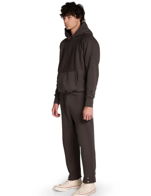Outlet LES TIEN Heavyweight Hoodie Vintage Black