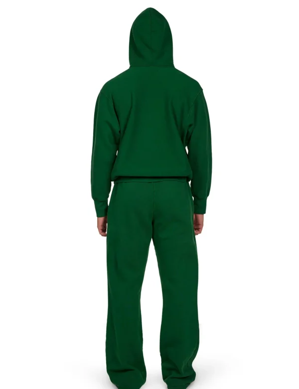 Sale LES TIEN Heavyweight Hoodie Washed Verde