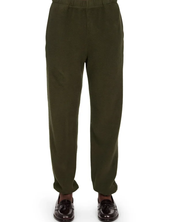 Clearance LES TIEN Heavyweight Inside Out Classic Sweatpant Forest