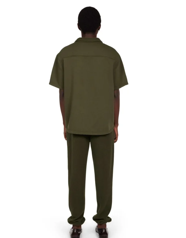Clearance LES TIEN Heavyweight Inside Out Classic Sweatpant Forest