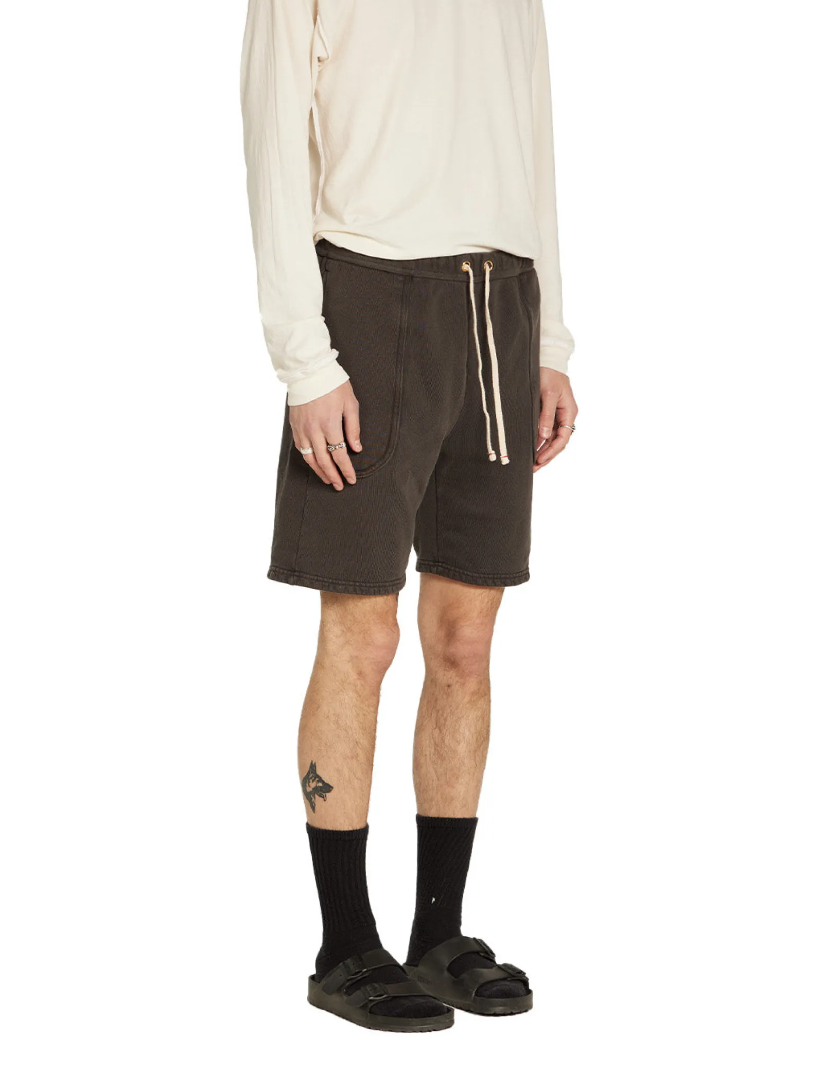 heavyweight_invert_pocket_4.webp Online LES TIEN Heavyweight Invert Pocket Short Vintage Black