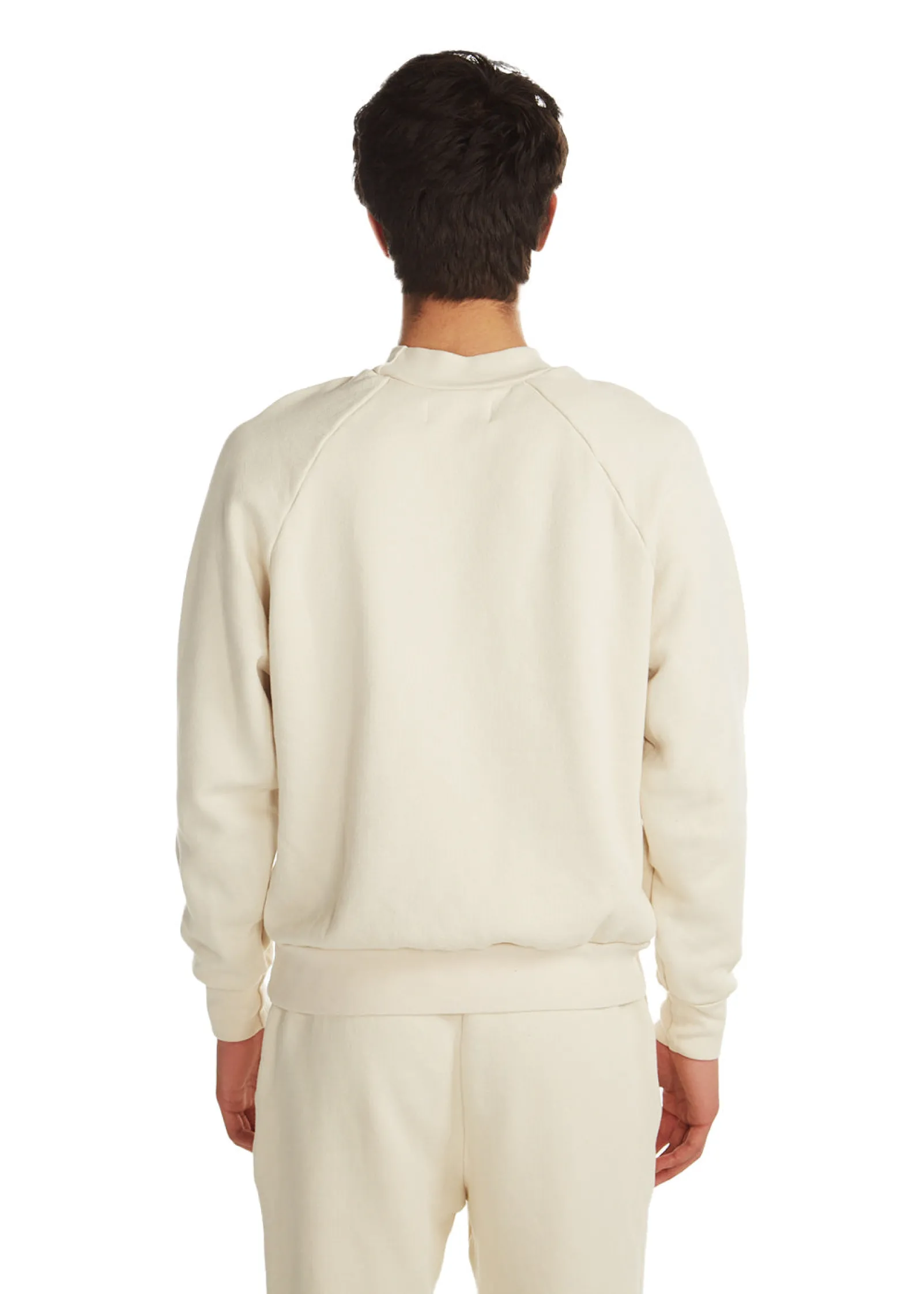heavyweight_mock_neck_rag_3-3.webp Outlet LES TIEN Heavyweight Mock Neck Raglan Ivory