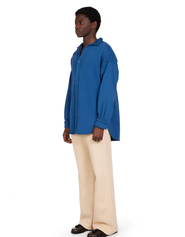 Sale LES TIEN Heavyweight Oversized Button Up Oceana