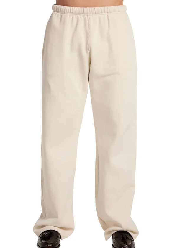 Discount LES TIEN Heavyweight Puddle Pant Ivory