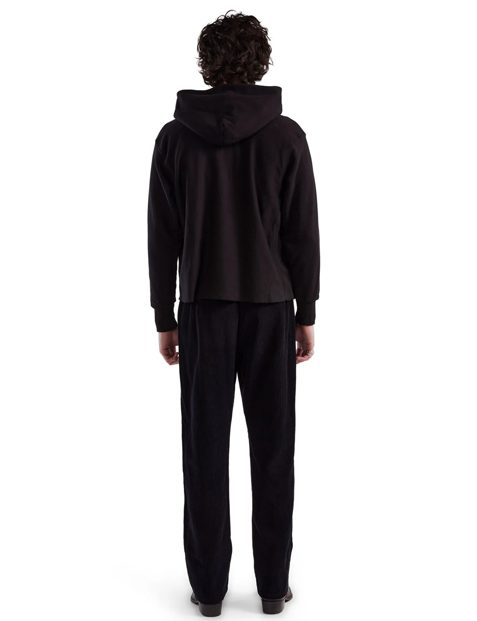 heavyweight_raw_cropped_h_3-2.webp Hot LES TIEN Heavyweight Raw Cropped Hoodie Jet Black