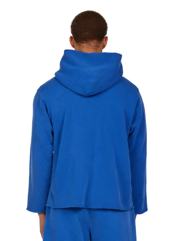 New LES TIEN Heavyweight Raw Zip Hoodie Washed Capri
