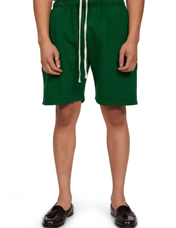 Sale LES TIEN Heavyweight Rider Short Washed Verde