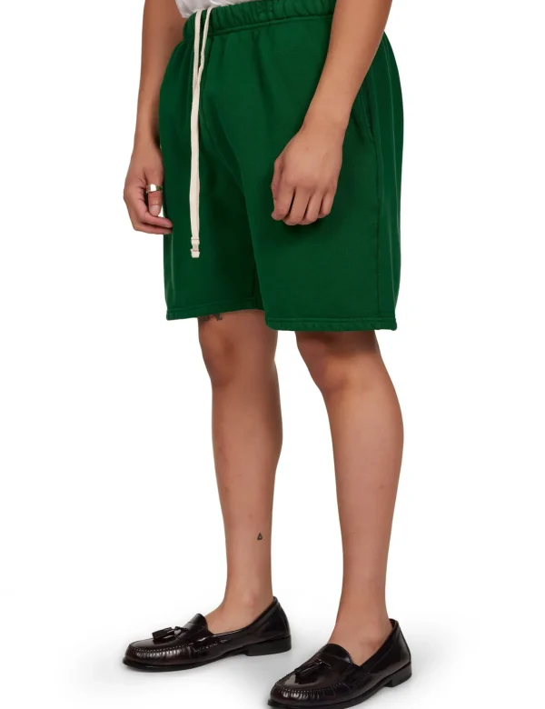 Sale LES TIEN Heavyweight Rider Short Washed Verde