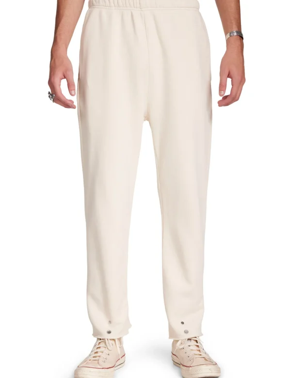 Outlet LES TIEN Heavyweight Snap Front Pant Ivory