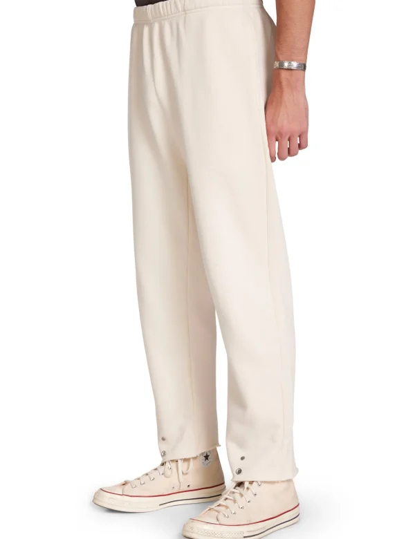 Outlet LES TIEN Heavyweight Snap Front Pant Ivory