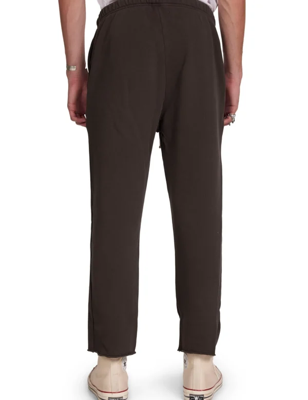 New LES TIEN Heavyweight Snap Front Pant Vintage Black