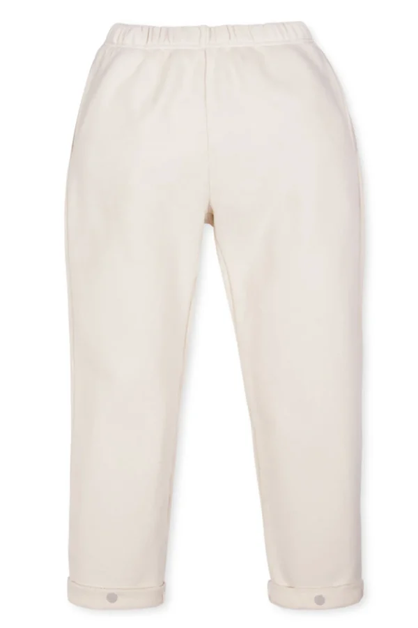 Outlet LES TIEN Heavyweight Snap Front Pant Ivory