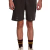 Clearance LES TIEN Heavyweight Snap Front Short Vintage Black