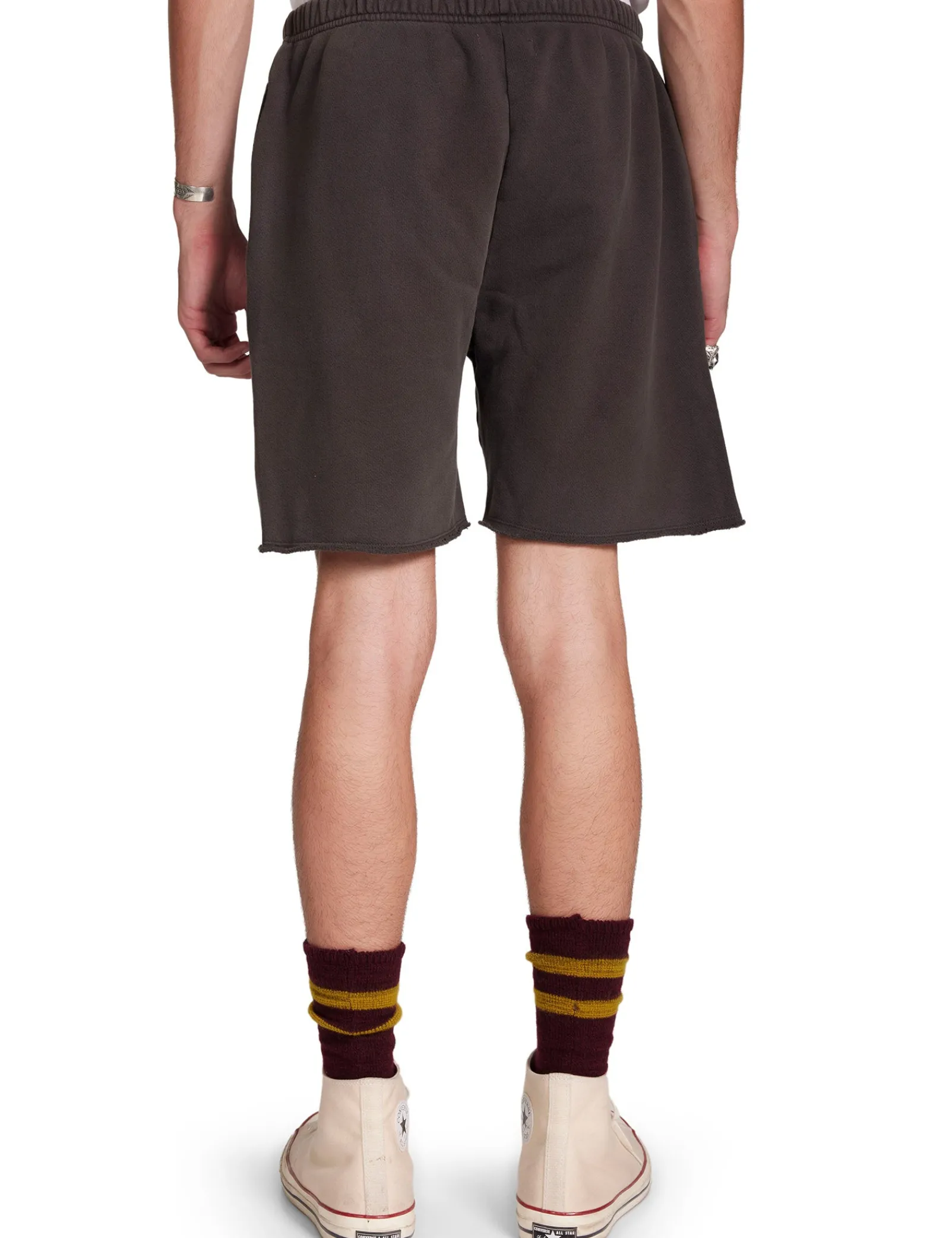 heavyweight_snap_front_sh_2.webp Clearance LES TIEN Heavyweight Snap Front Short Vintage Black