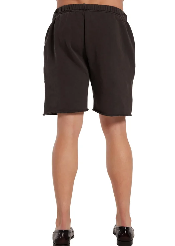 Clearance LES TIEN Heavyweight Snap Front Short Vintage Black
