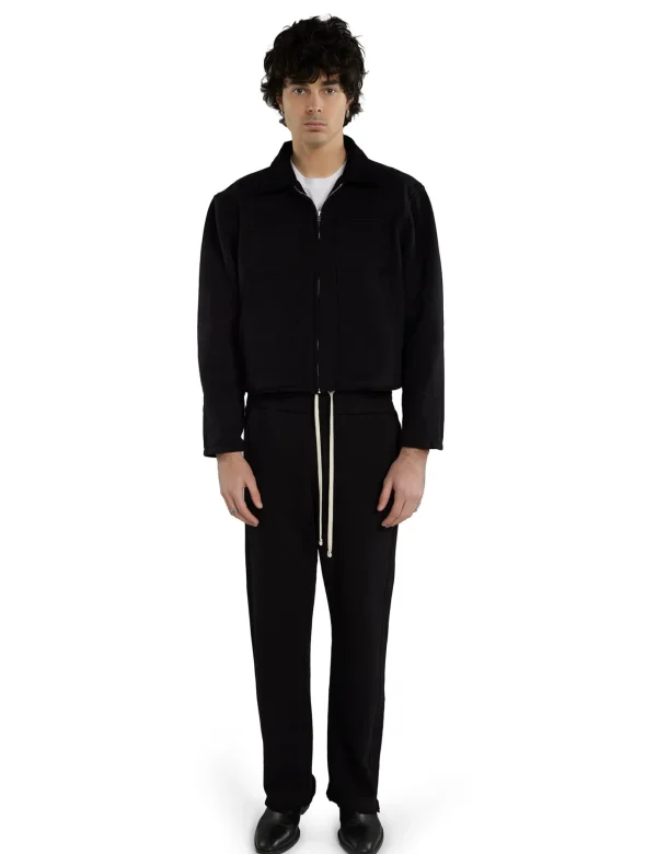 Hot LES TIEN Heavyweight Utility Jacket Jet Black