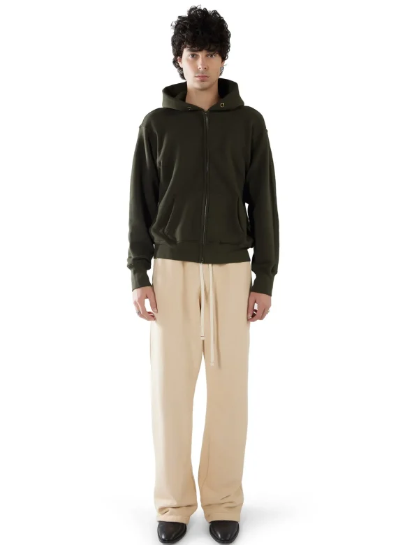 Fashion LES TIEN Heavyweight Utility Puddle Pant Cream