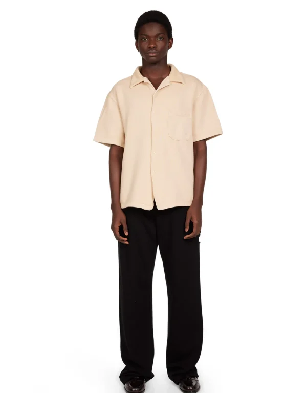 Fashion LES TIEN Heavyweight Utility Puddle Pant Jet Black