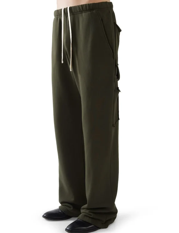Sale LES TIEN Heavyweight Utility Puddle Pant Forest