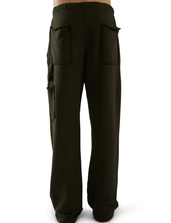 Sale LES TIEN Heavyweight Utility Puddle Pant Forest