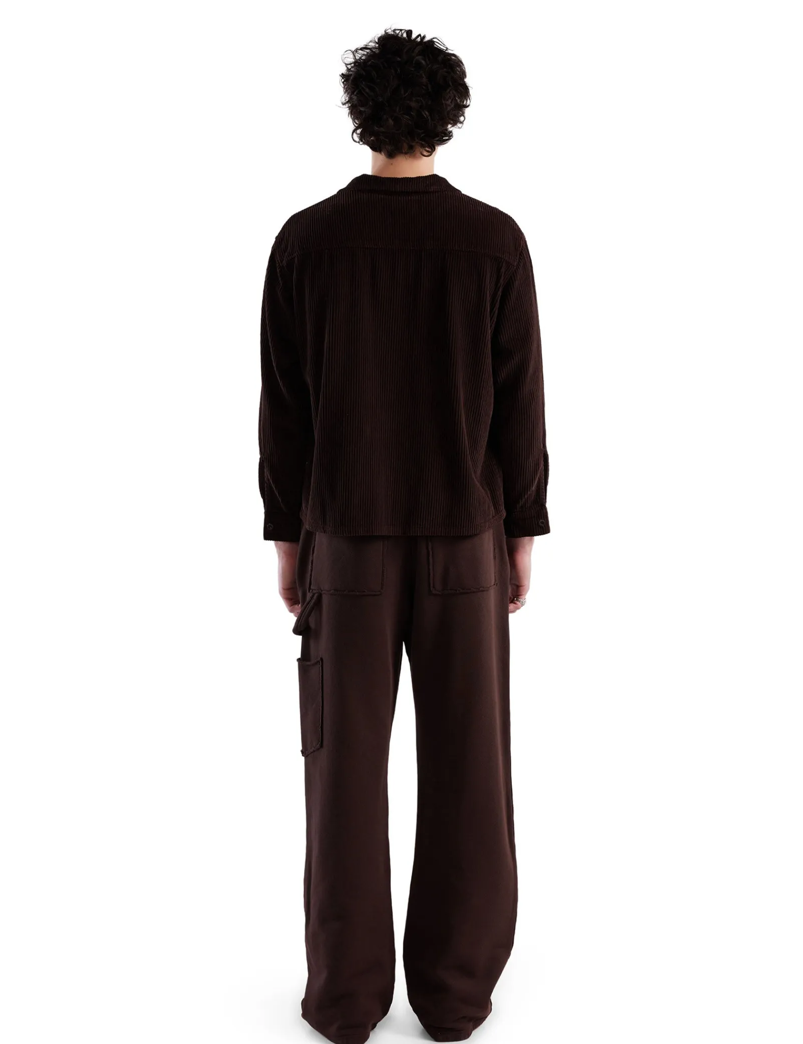 heavyweight_utility_puddl_5.webp Hot LES TIEN Heavyweight Utility Puddle Pant Washed Brown Fig