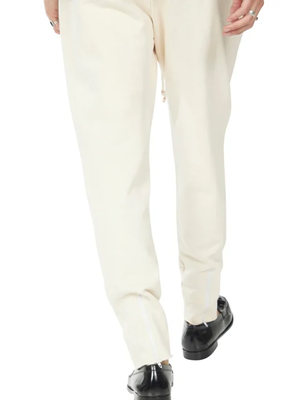 Discount LES TIEN Heavyweight Warm Up Pant Ivory