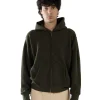 Best LES TIEN Heavyweight Zip Hoodie Forest