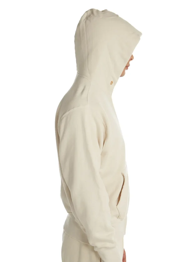 Online LES TIEN Heavyweight Zip Hoodie Ivory
