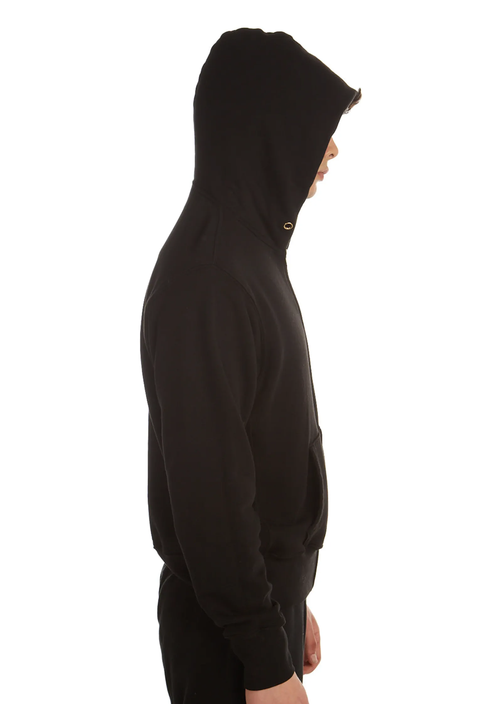 heavyweight_zip_hoodie_4-7.webp Online LES TIEN Heavyweight Zip Hoodie Jet Black