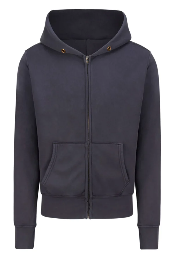 Discount LES TIEN Heavyweight Zip Hoodie Vintage Black