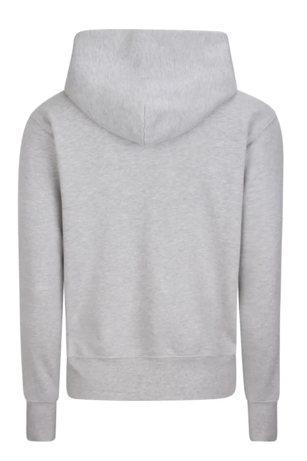 New LES TIEN Heavyweight Zip Hoodie Heather Grey