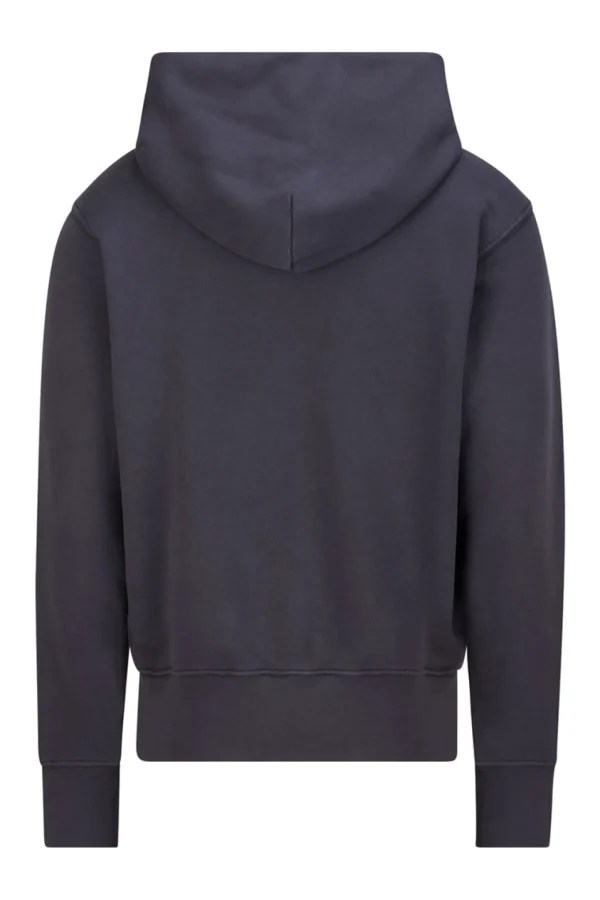 Discount LES TIEN Heavyweight Zip Hoodie Vintage Black