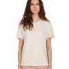 Hot LES TIEN Isla Inside Out Tee Ivory