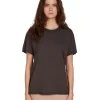 Fashion LES TIEN Isla Inside Out Tee Vintage Black