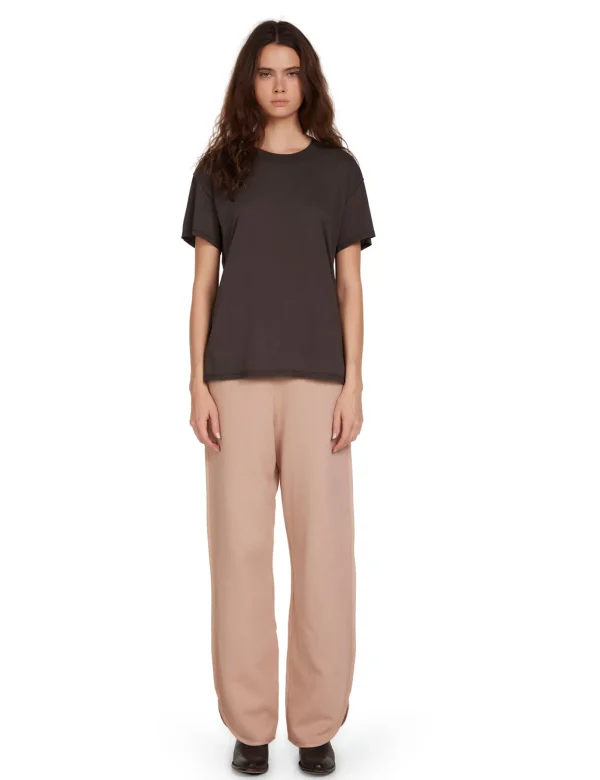 Fashion LES TIEN Isla Inside Out Tee Vintage Black