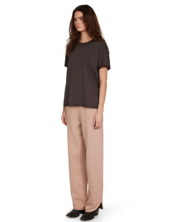 Fashion LES TIEN Isla Inside Out Tee Vintage Black