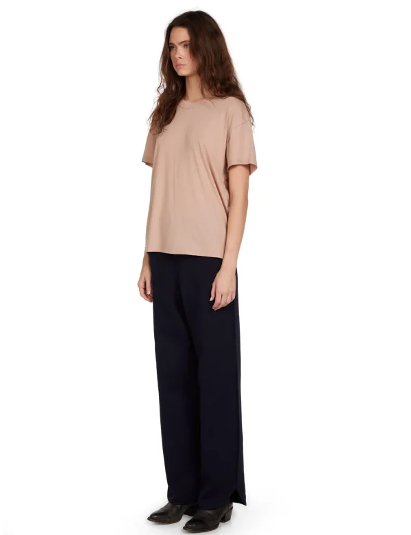 Fashion LES TIEN Isla Inside Out Tee Mauve