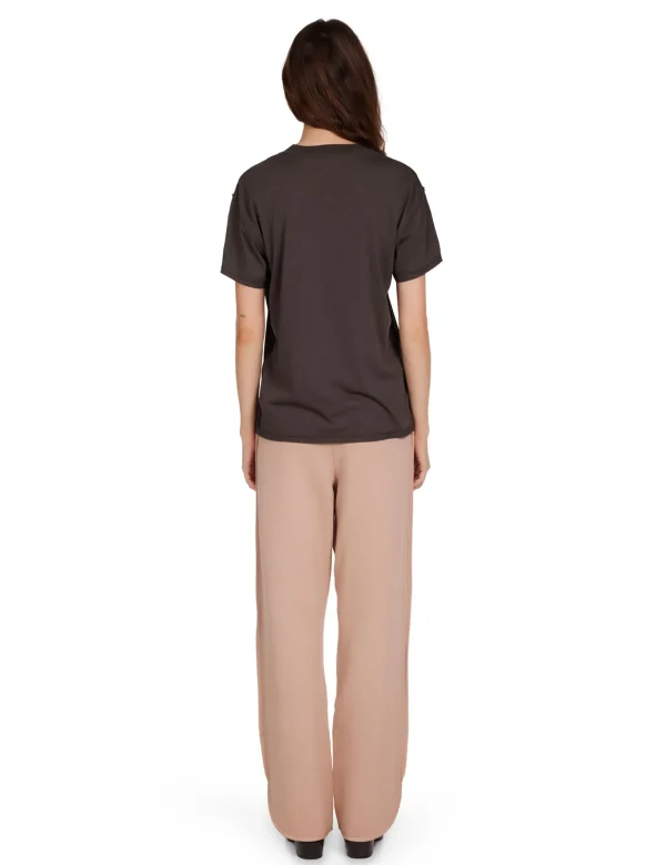 Fashion LES TIEN Isla Inside Out Tee Vintage Black