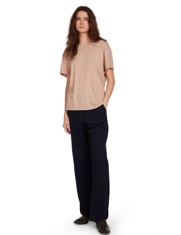 Fashion LES TIEN Isla Inside Out Tee Mauve